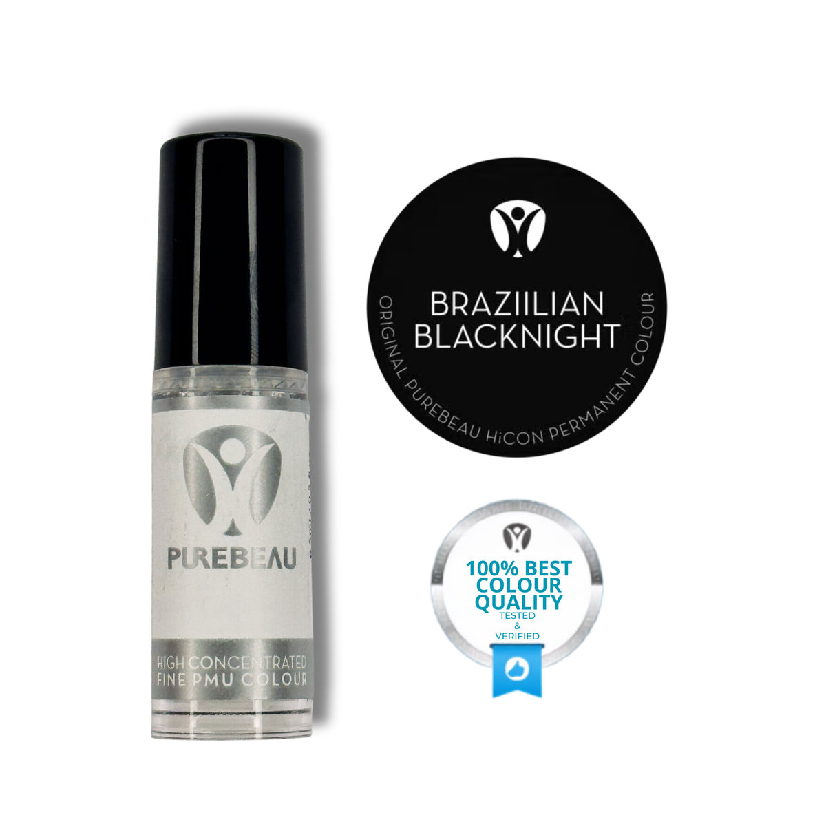 Pigmento Purebeau Brazilian Black Night per Trucco Permanente PMU