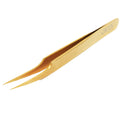 Pinza a Squalo per Extension Ciglia - Gold Edition