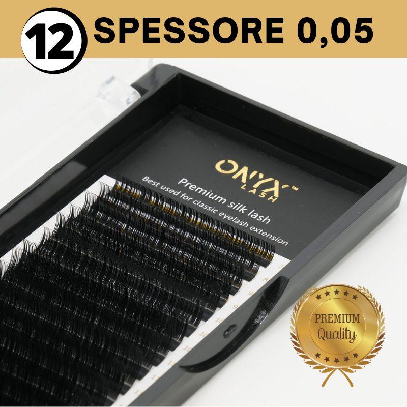 Ciglia - Curva C / Spessore 0,05 - Misura 12 mm.