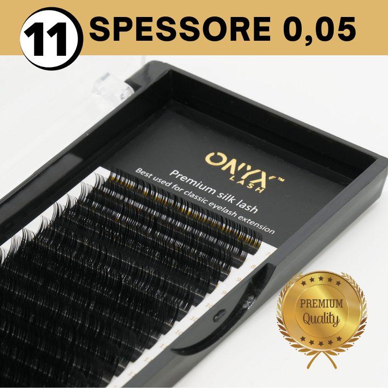 Ciglia - Curva C / Spessore 0,05 - Misura 11 mm.