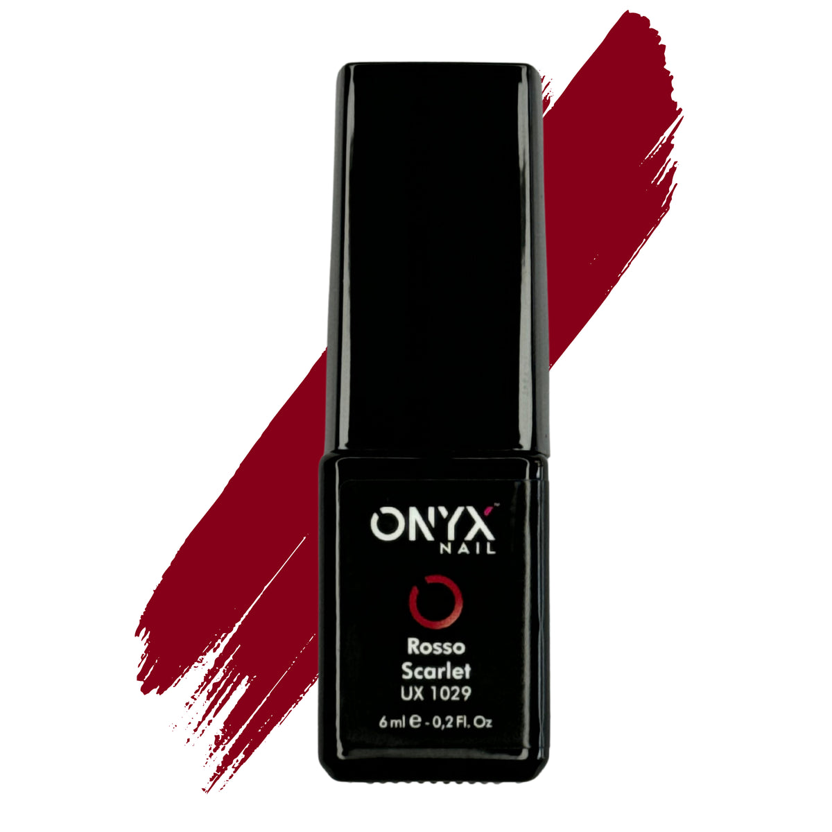 Smalto Semipermanente Gel Full Coverage Rosso Scarlet 4 in 1 Linea Unix - 6 ml