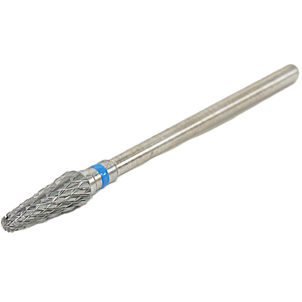 Punta Fresa Promed Metallo Duro - Cono Piccolo e Stretto (Serie Blu)