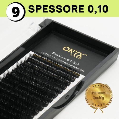 Ciglia - Curva C / Spessore 0,10 - Misura 9 mm.
