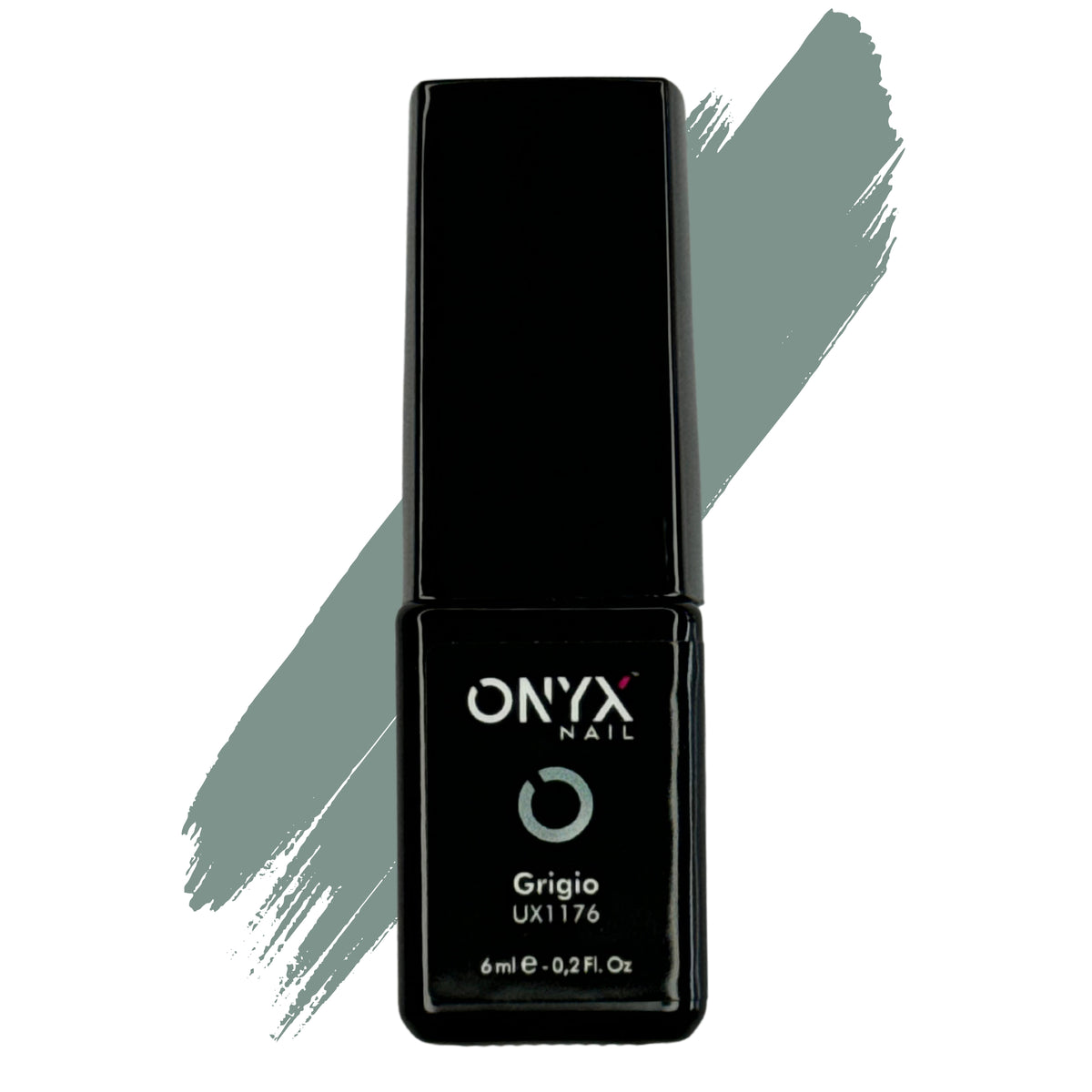 Smalto Semipermanente Full Coverage Grigio 4 in 1 Linea Unix - 6 ml